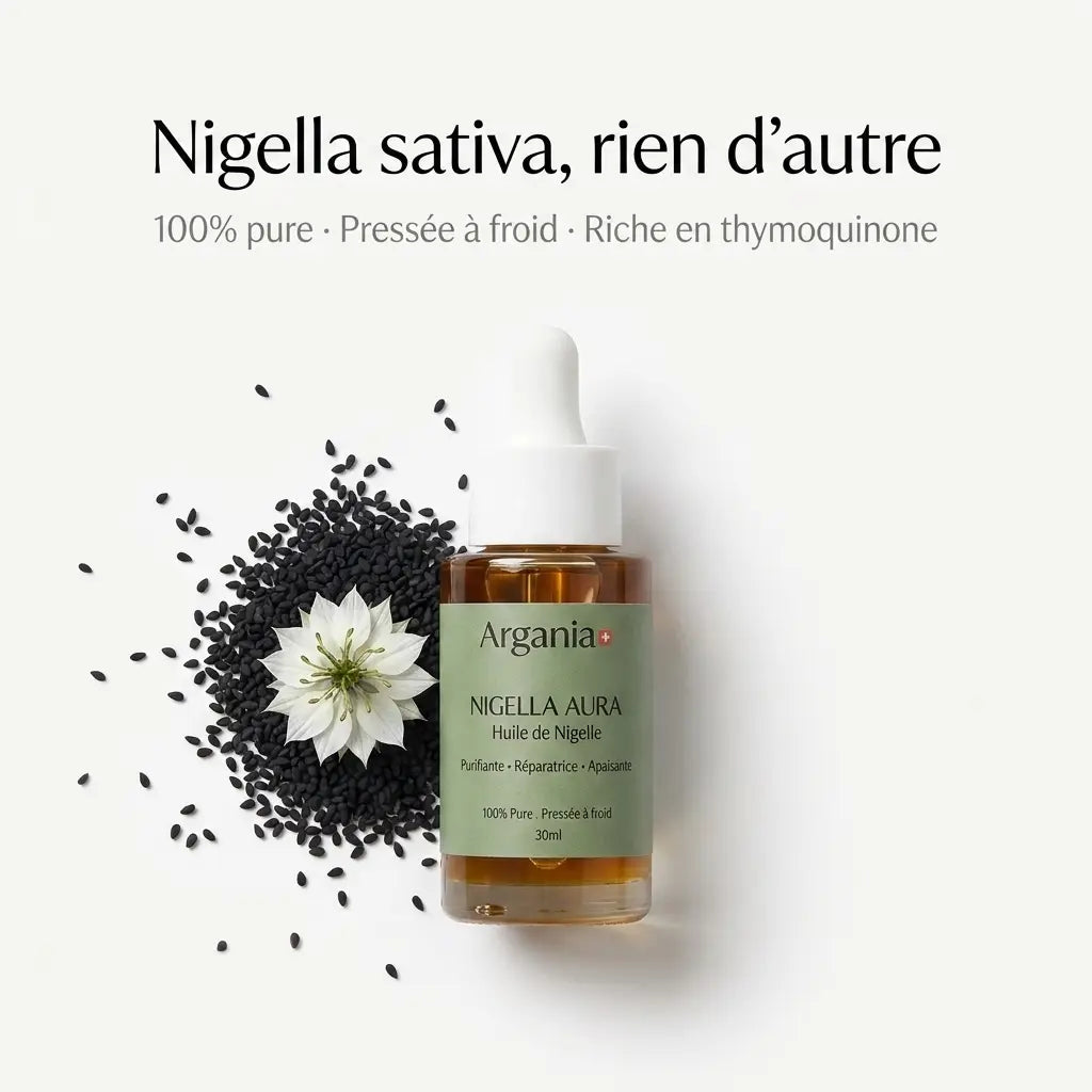 Huile de Nigelle Bio Nigella Aura® Peau Nette