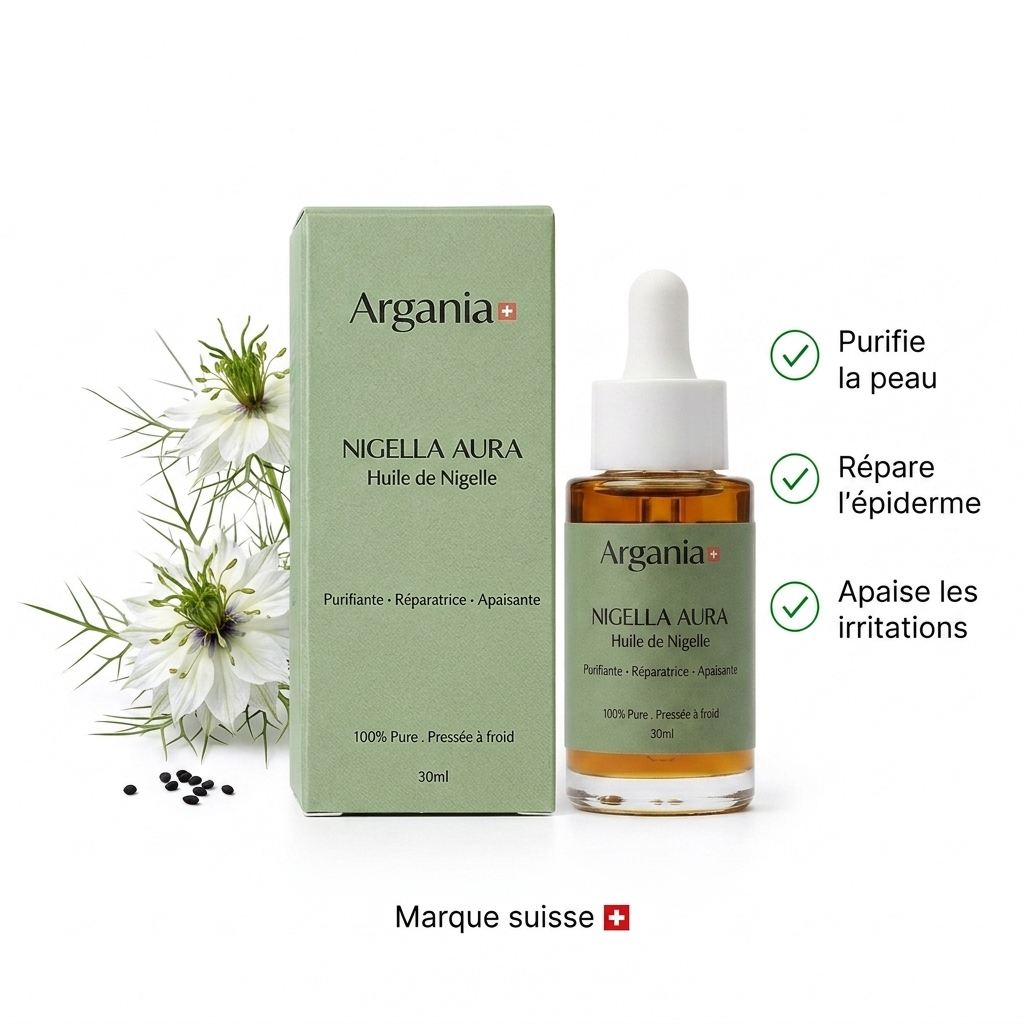 Huile de Nigelle Bio Nigella Aura® Peau Nette