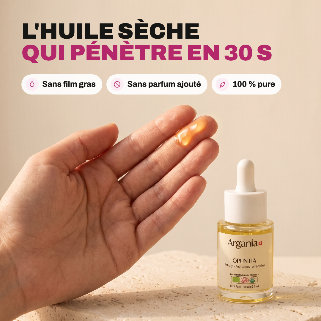 Huile de Pépins de Figue de Barbarie Bio Opuntia® Anti-Âge